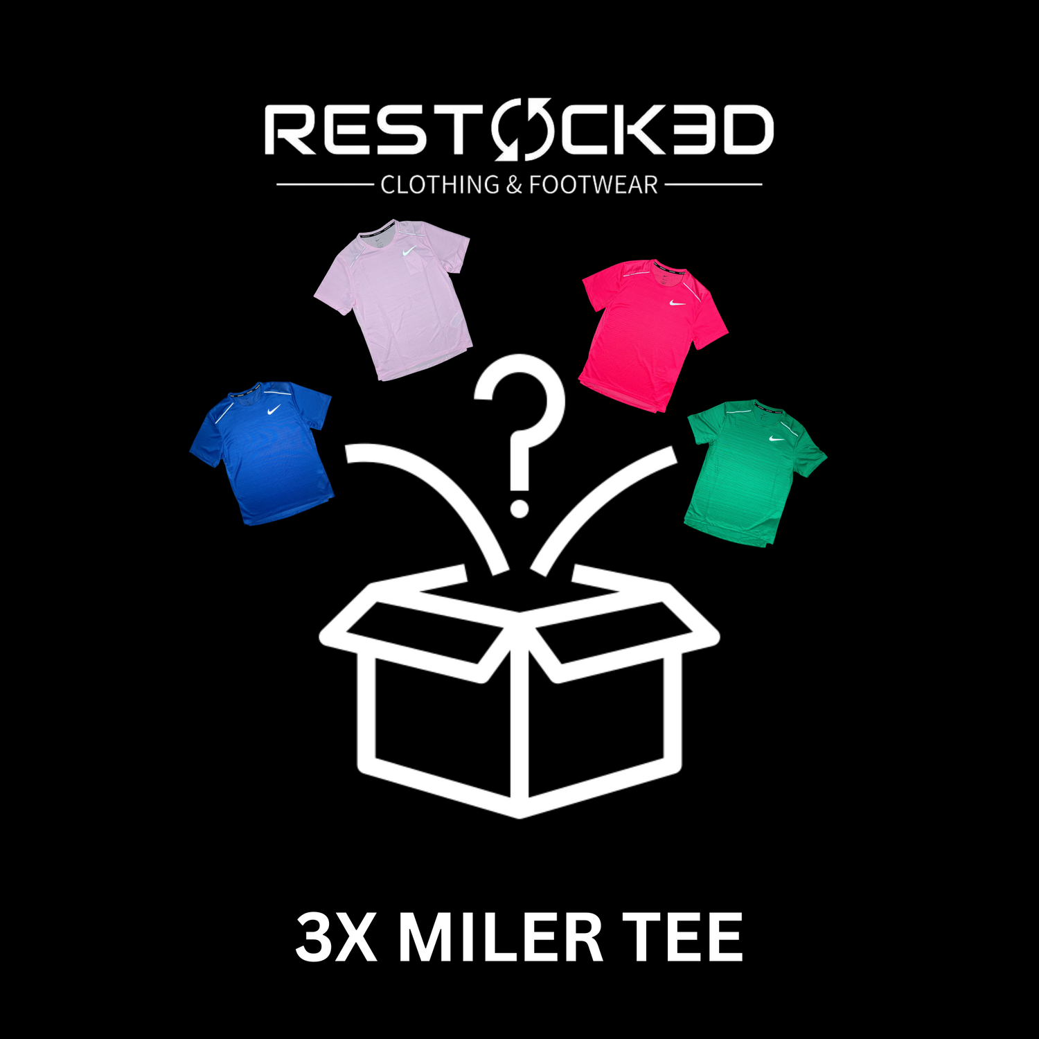 3x Running Tee Mystery Box