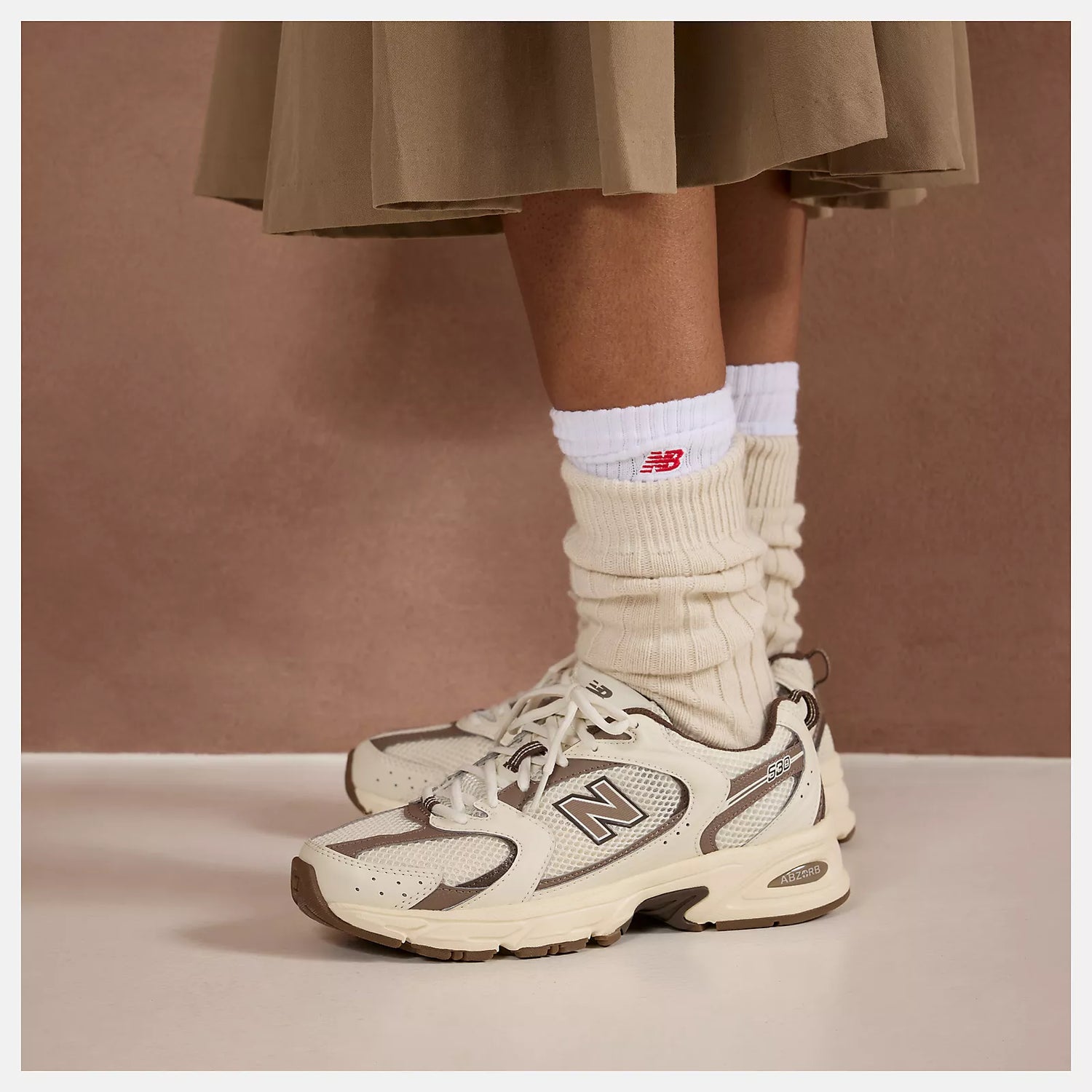 New Balance 530 Turtledove Mushroom